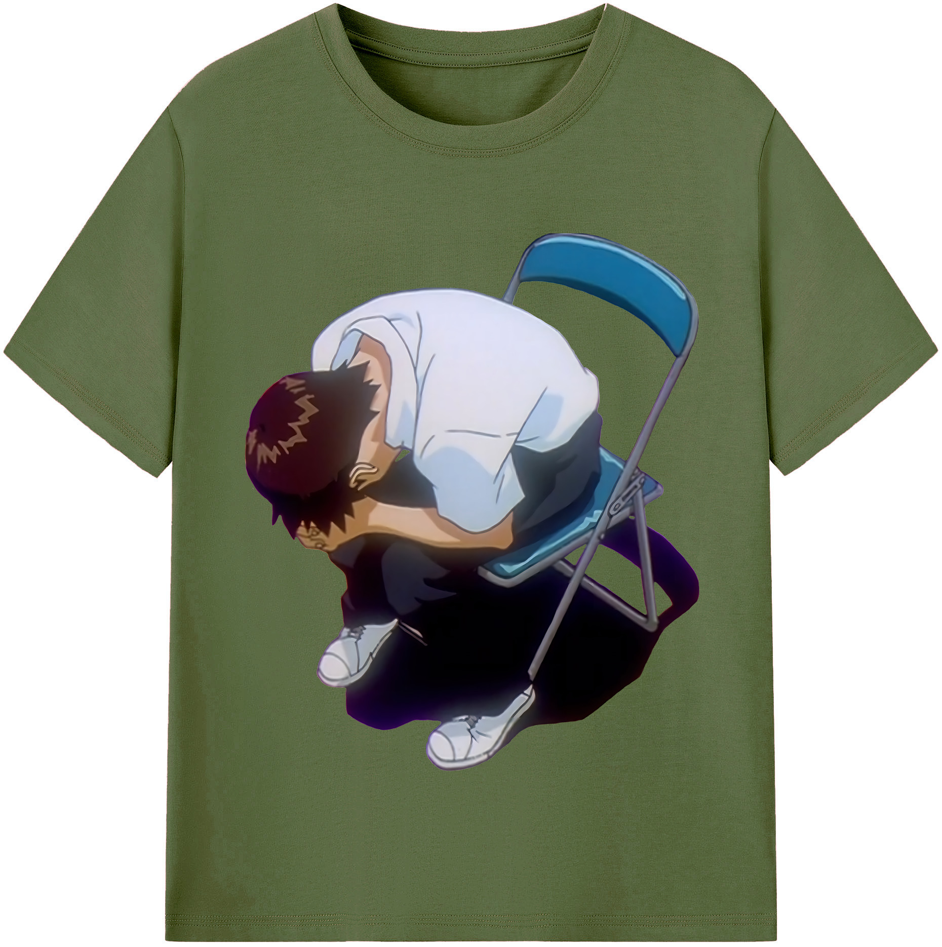 （画像用） EVA 新世紀エヴァンゲリオン 綿100％半袖Tシャツ（フロントプリント）